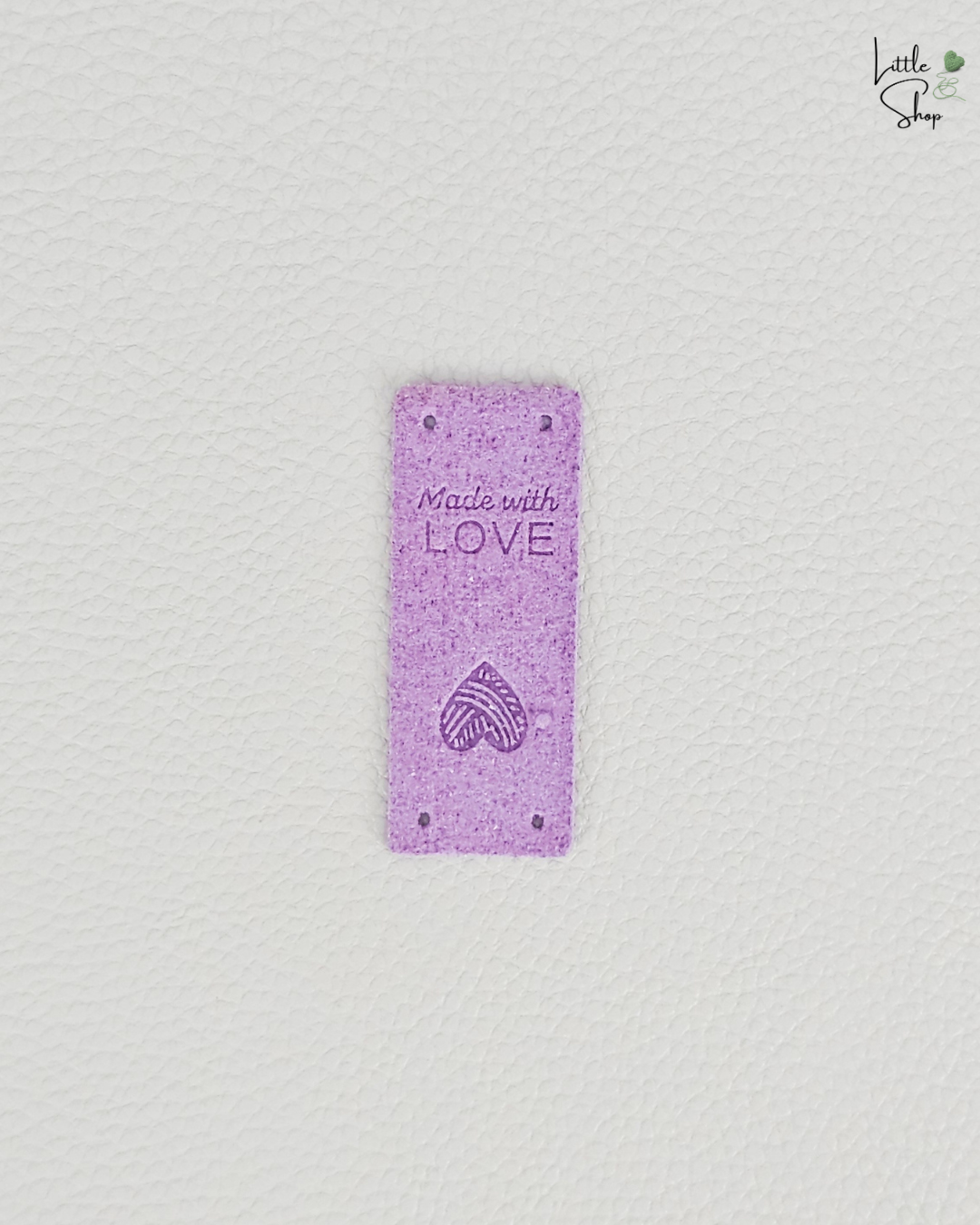 Klapplabel - Wollherz