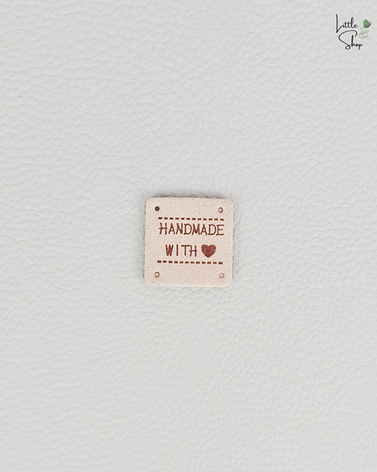 Aufnählabel - quadratisch