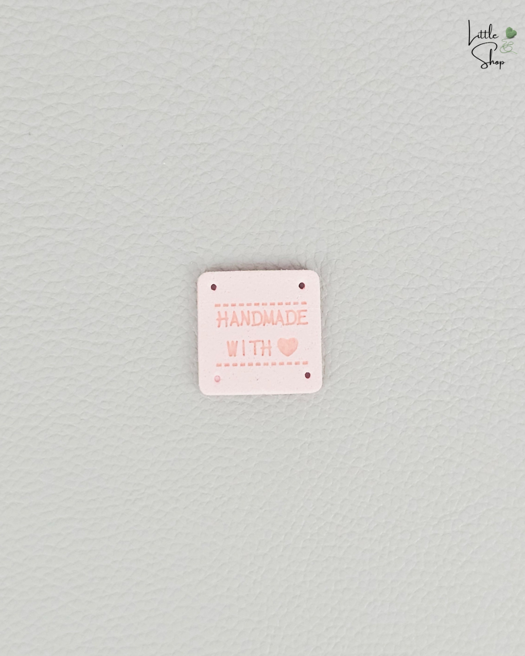 Aufnählabel - quadratisch