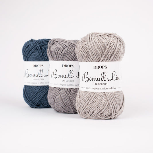 Bomull-Lin - 15 hellgrau