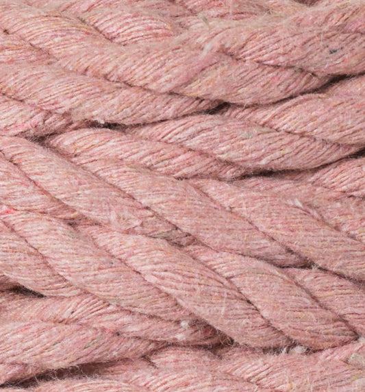 Makramee-Kordel 3Ply 9 mm - Blush