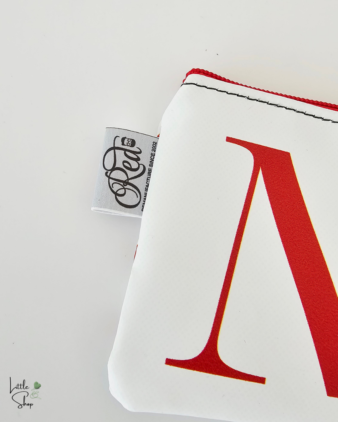 Red by Armin Roth - Etui flach für Nähnadeln und Zubehör weiss-rot