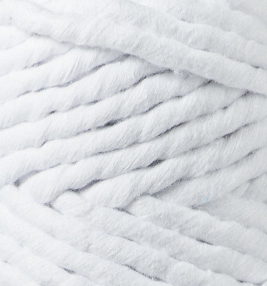 Makramee-Kordel gedreht 5 mm - White