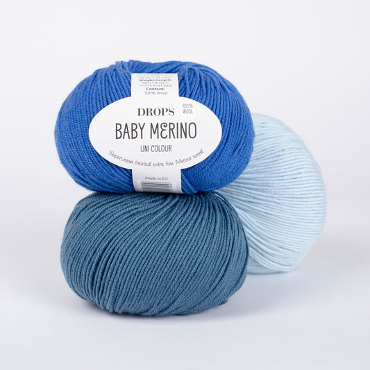 Baby Merino - 33 knallblau