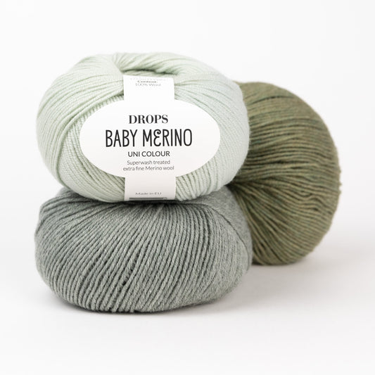 Baby Merino - 50 salbeigrün