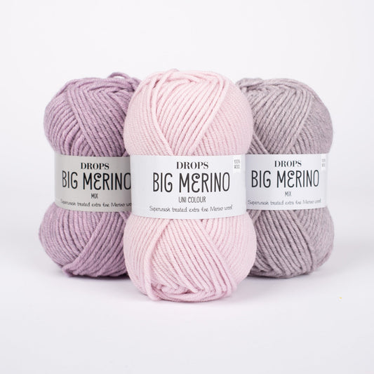 Big Merino - 22 puderrosa