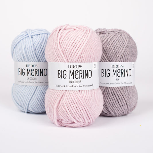 Big Merino - 23 eisblau