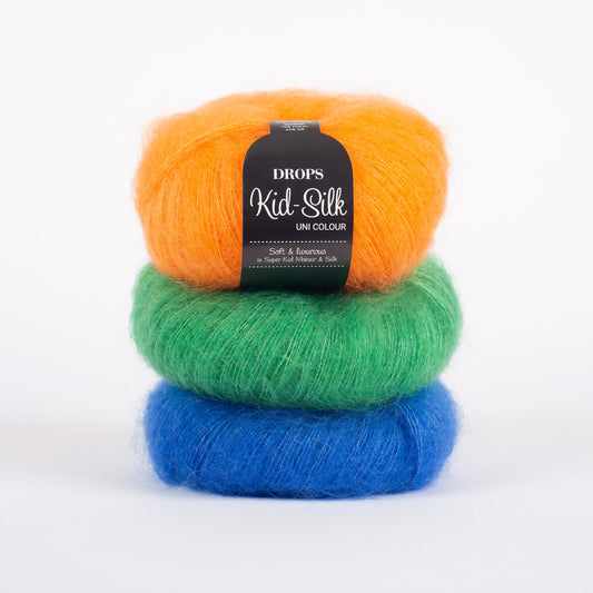 Kid-Silk - 21 kobaltblau