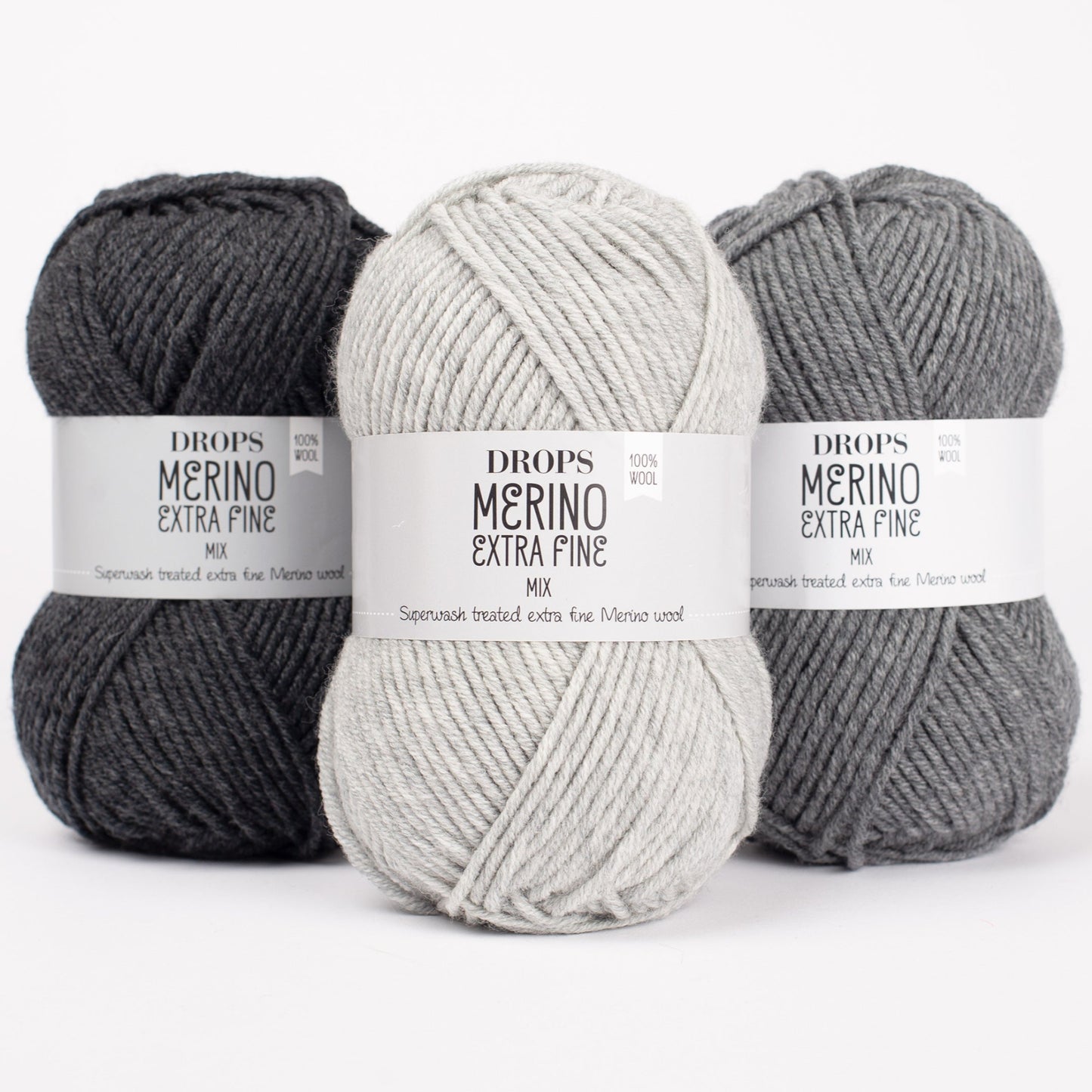 Merino Extra Fine - 04 grau