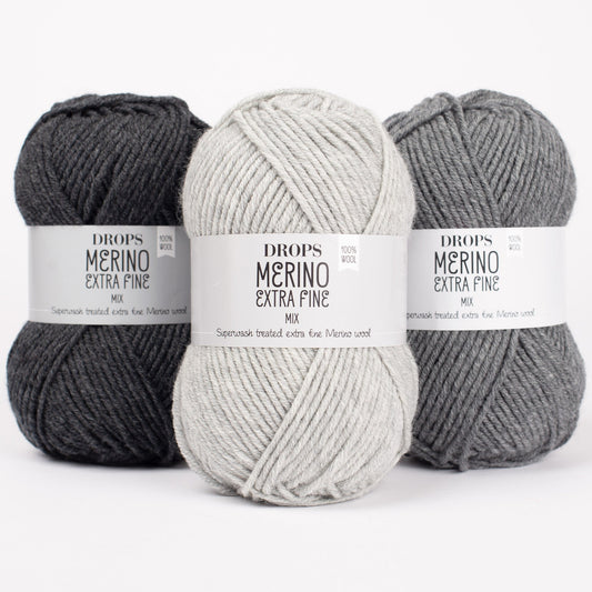 Merino Extra Fine - 03 dunkelgrau