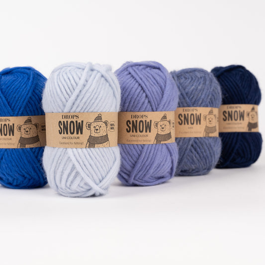 Snow mix - 21 blauer schatten