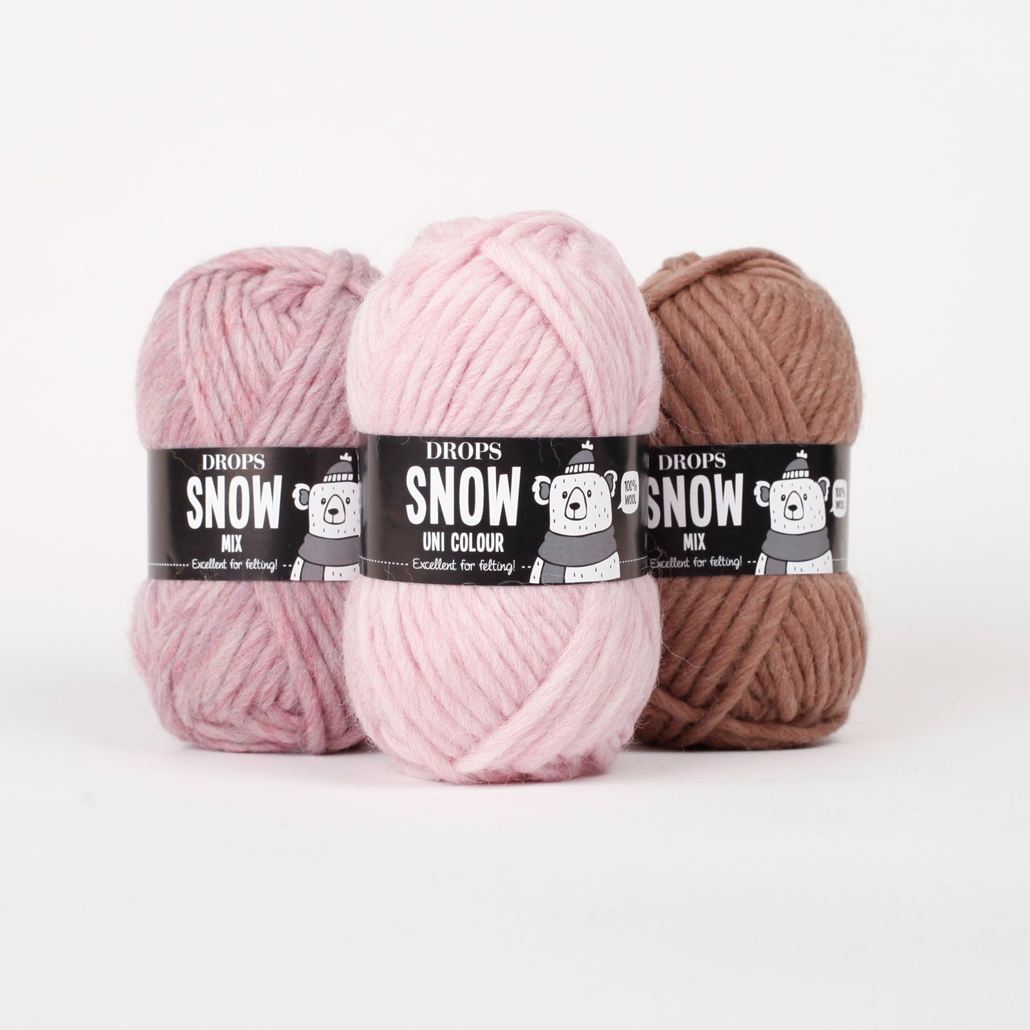 Snow - 30 pastellrosa