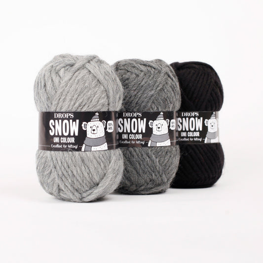 Snow - 46 mittelgrau