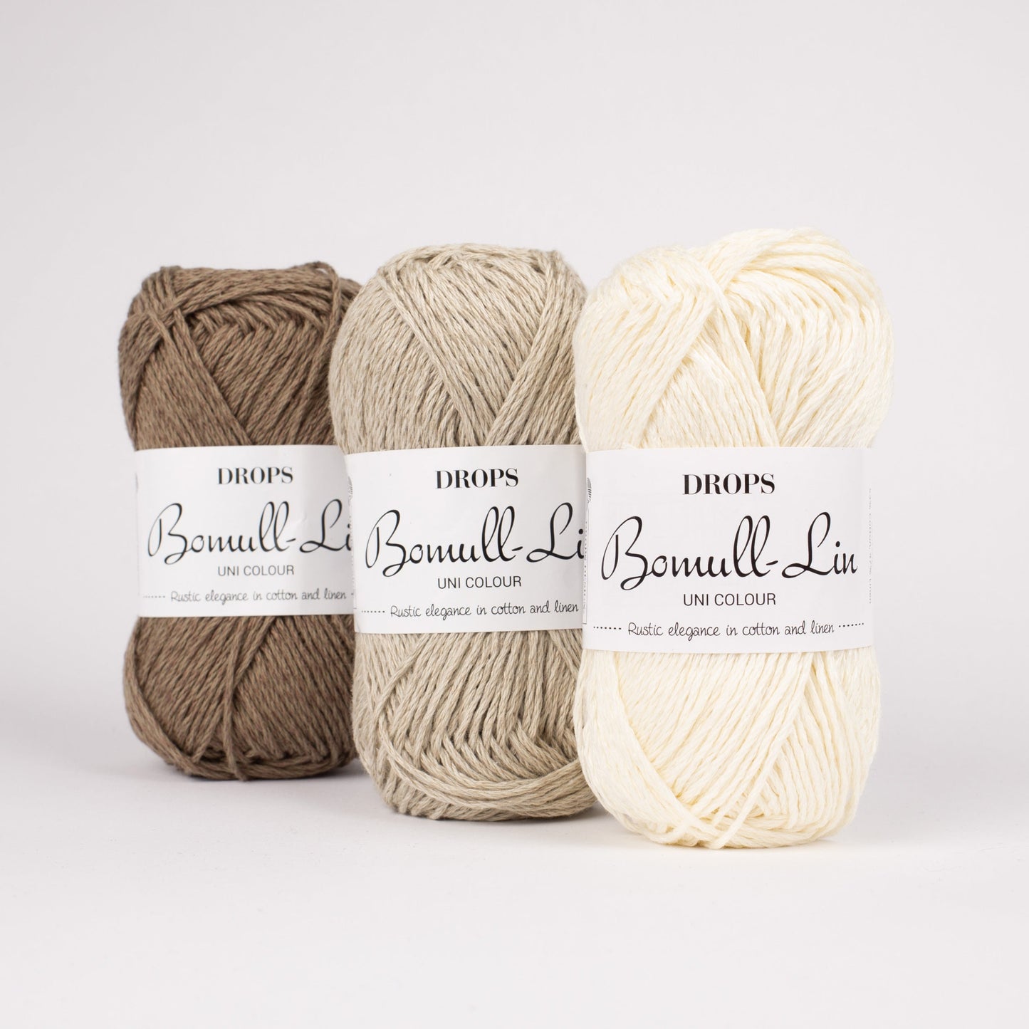 Bomull-Lin - 02 natur