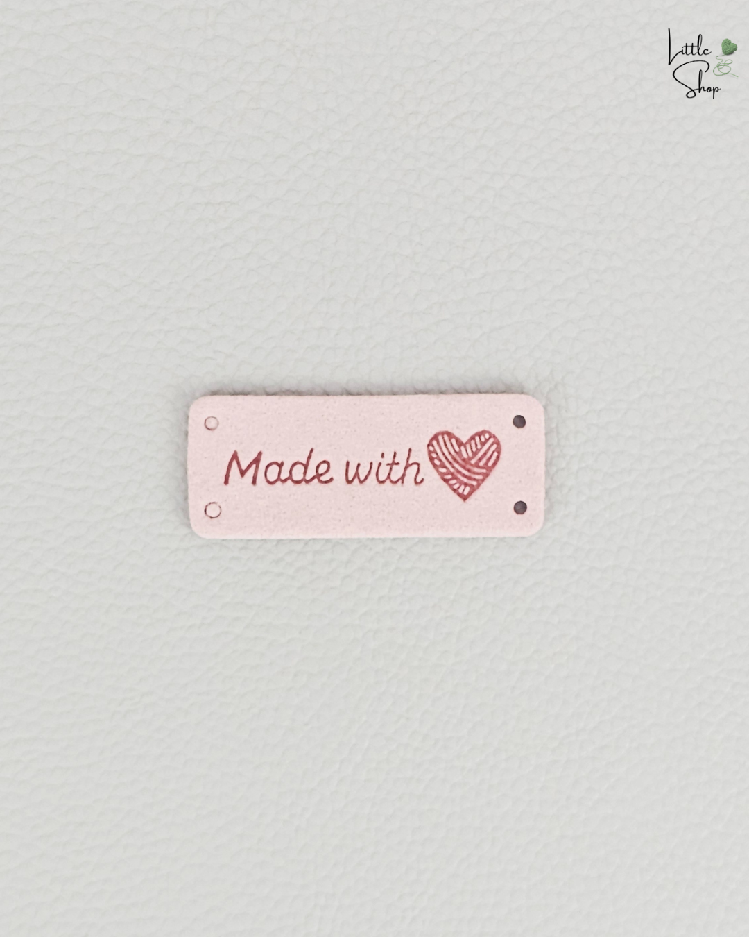 Aufnählabel - Wollherz