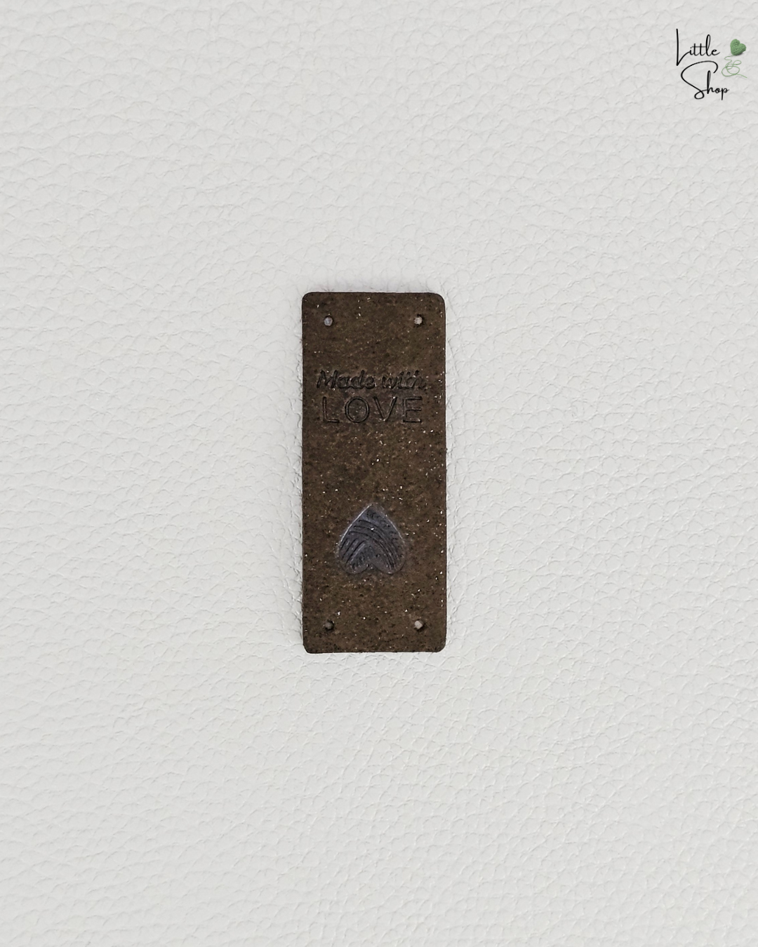 Klapplabel - Wollherz