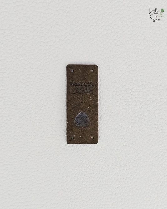 Klapplabel - Wollherz