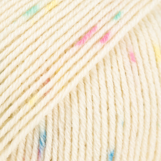 Baby Merino - 106 konfetticreme (print)