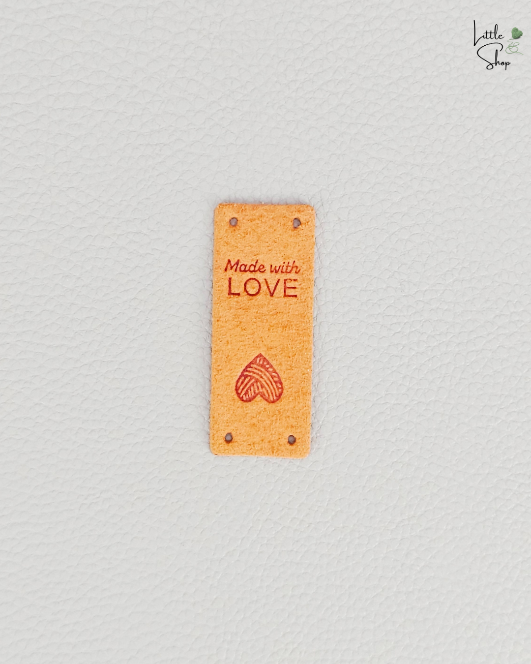 Klapplabel - Wollherz