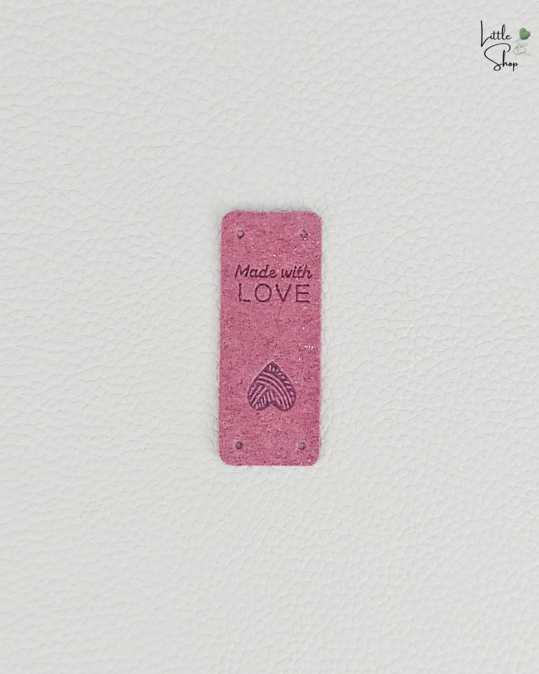 Klapplabel - Wollherz