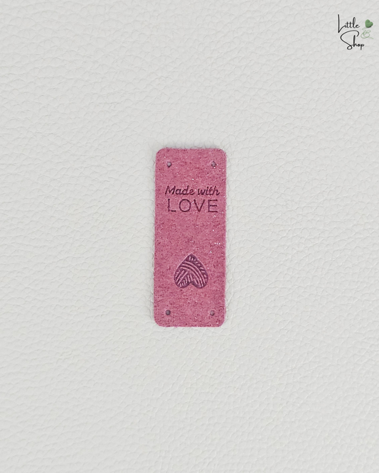 Klapplabel - Wollherz