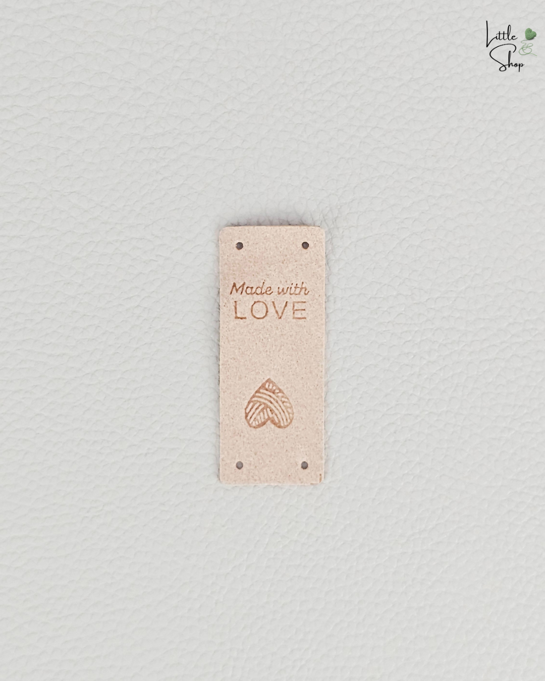 Klapplabel - Wollherz