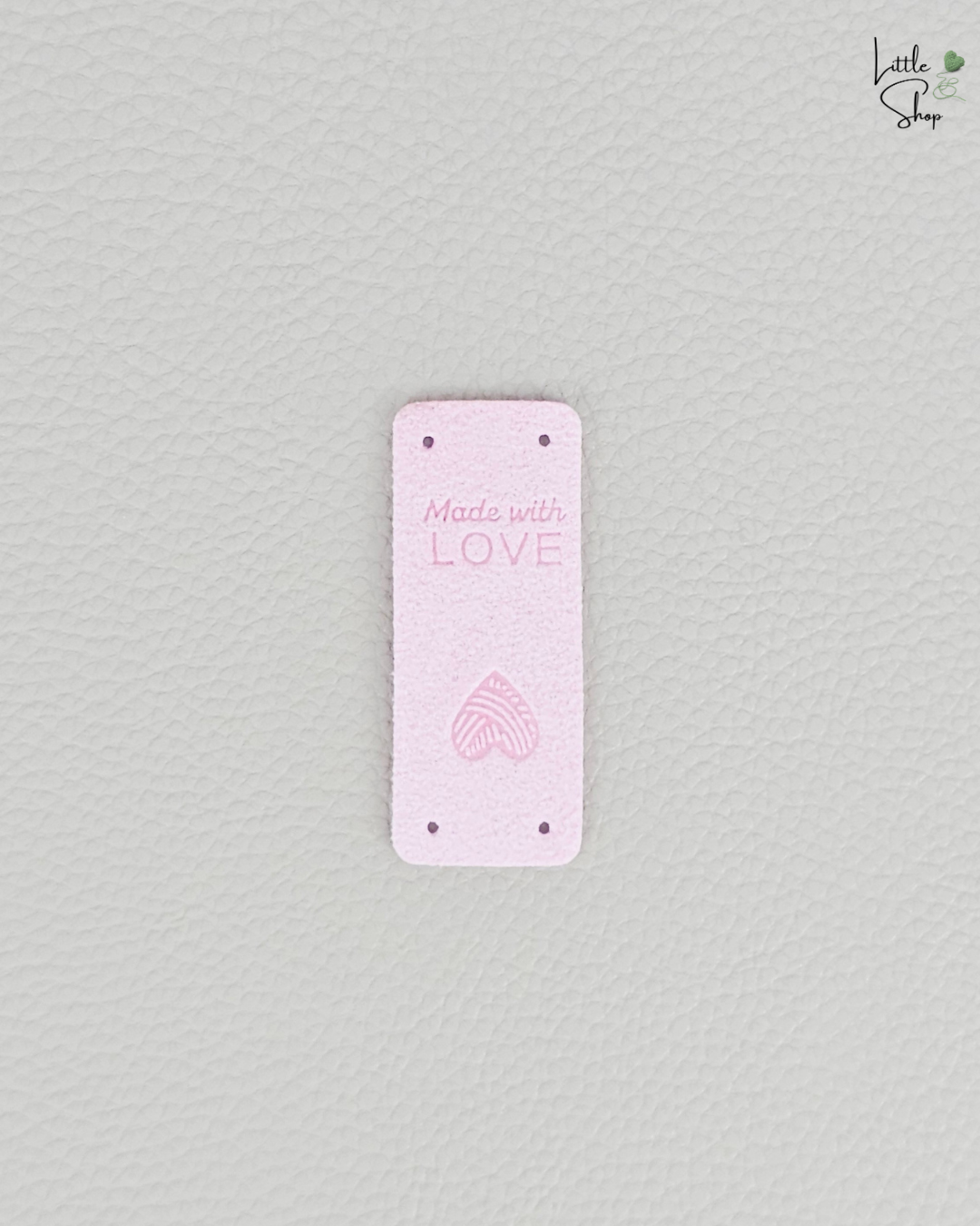 Klapplabel - Wollherz