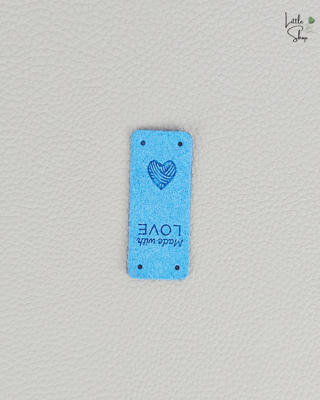 Klapplabel - Wollherz