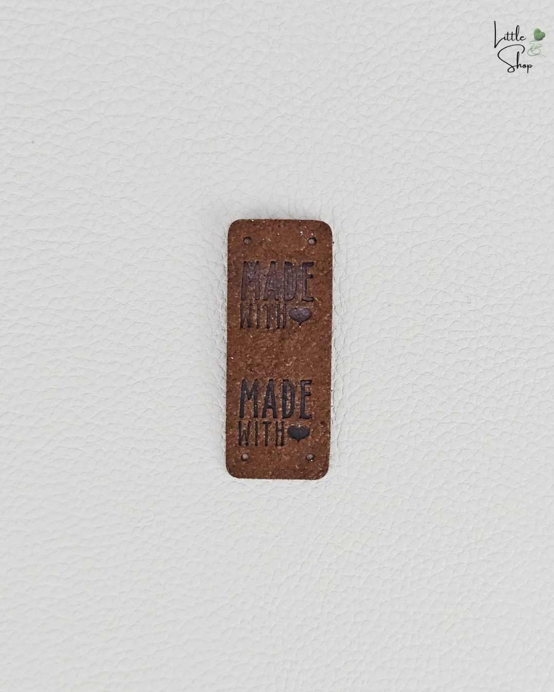 Klapplabel - Made with 💚