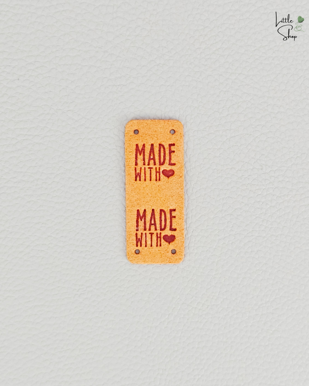 Klapplabel - Made with 💚