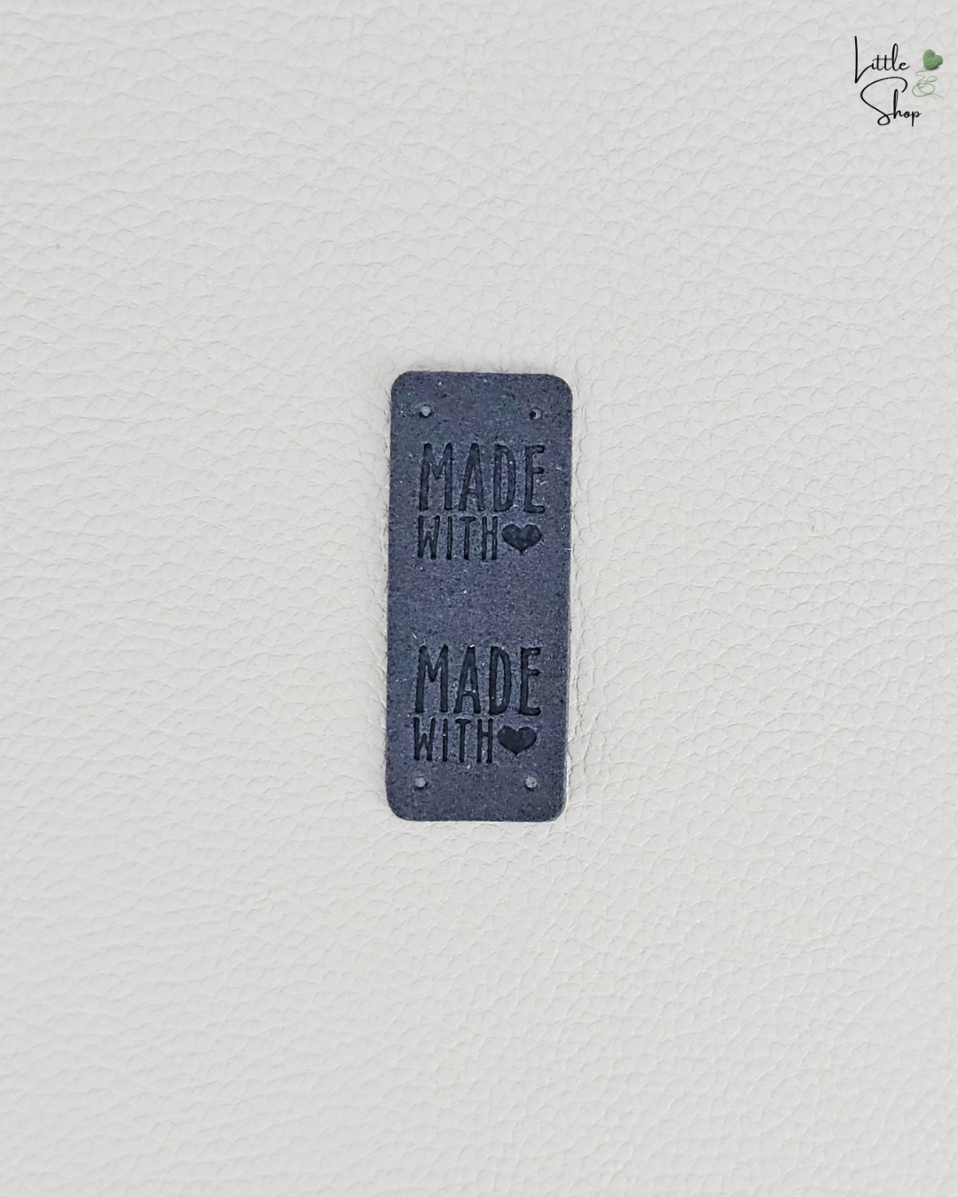 Klapplabel - Made with 💚