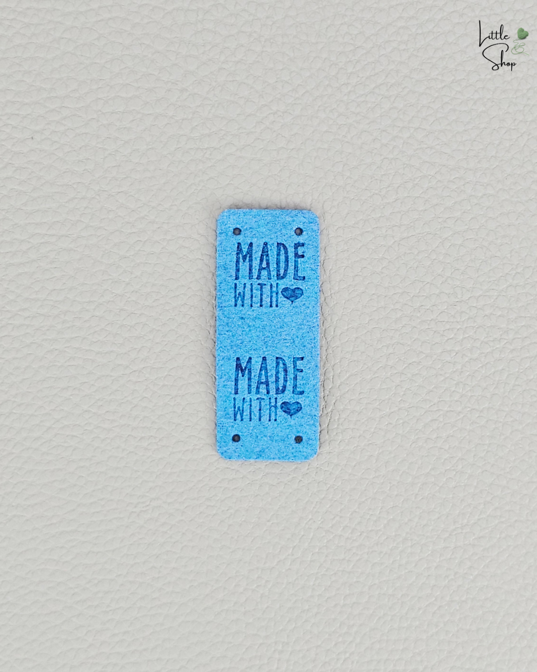 Klapplabel - Made with 💚