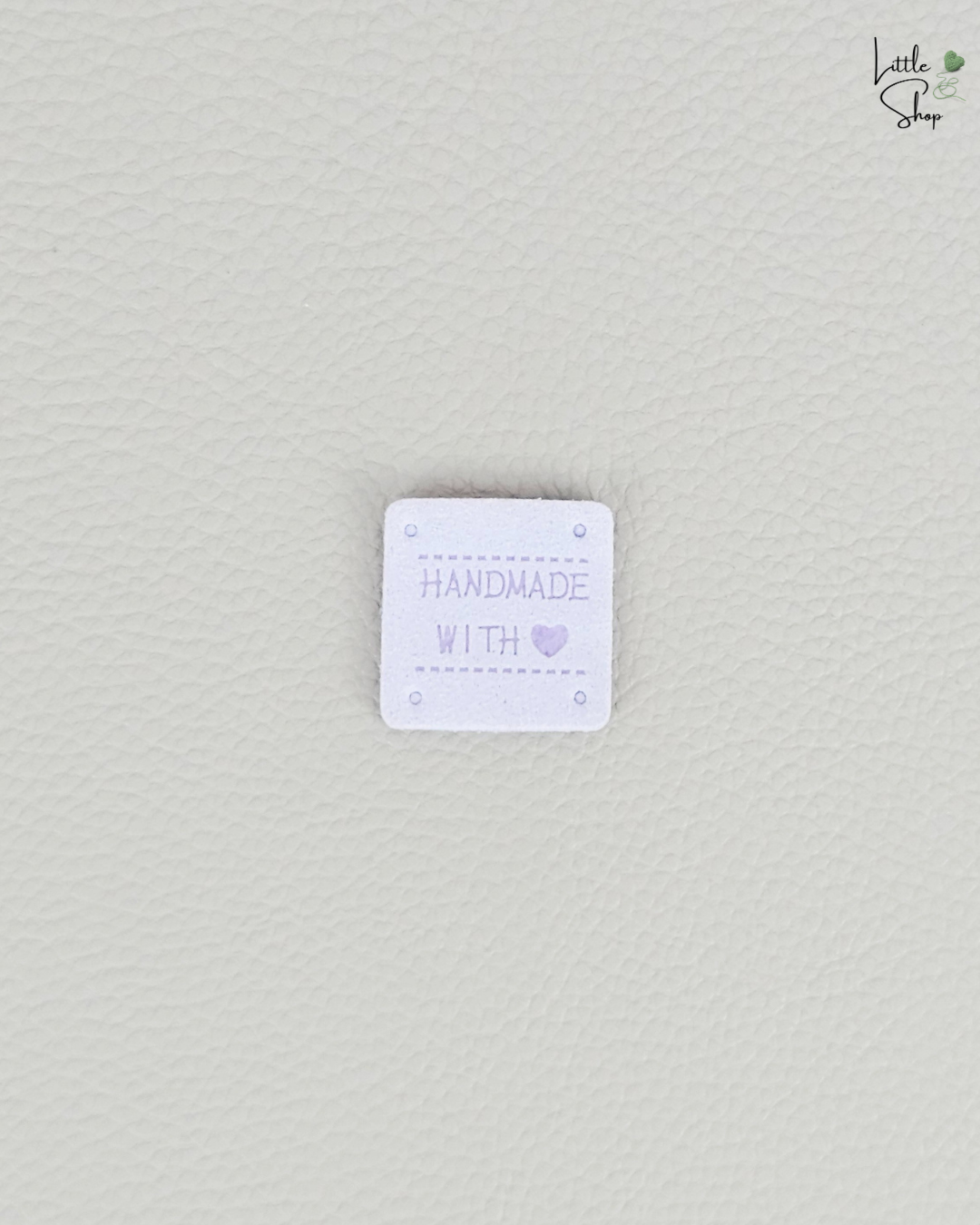 Aufnählabel - quadratisch