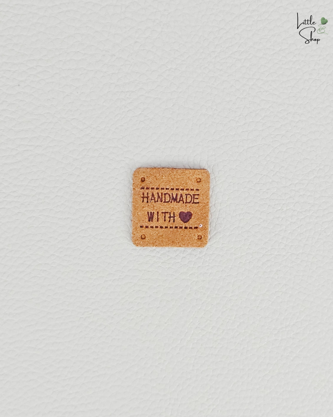 Aufnählabel - quadratisch