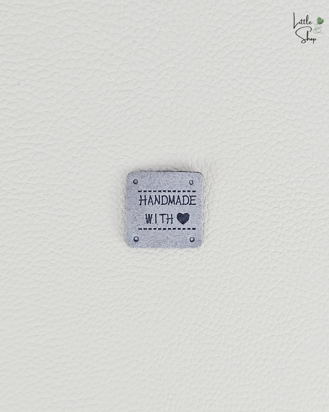 Aufnählabel - quadratisch