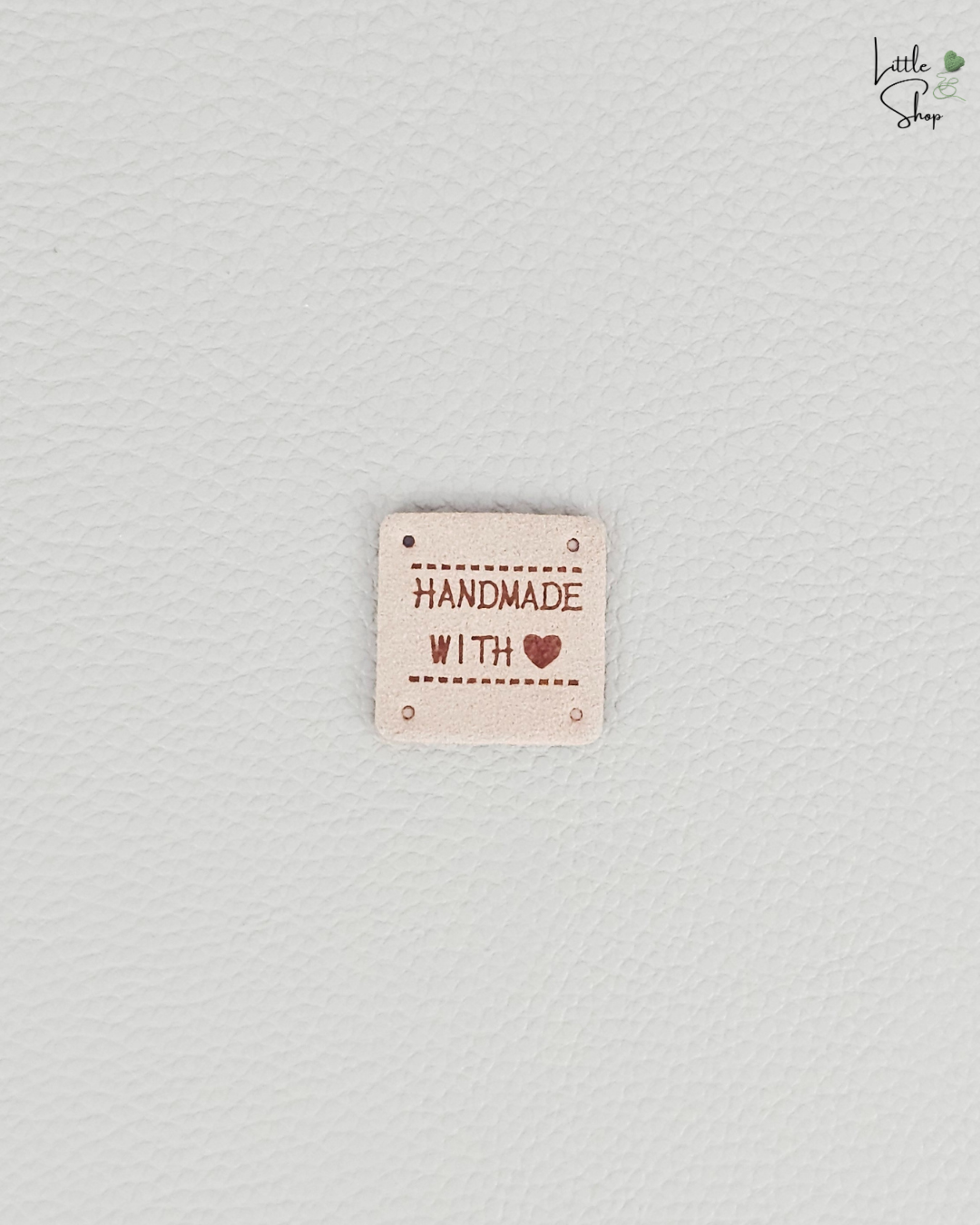 Aufnählabel - quadratisch