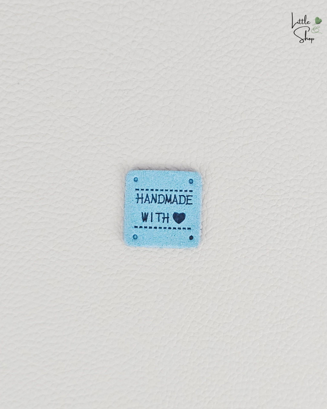 Aufnählabel - quadratisch