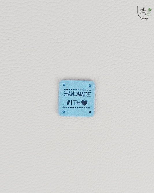 Aufnählabel - quadratisch