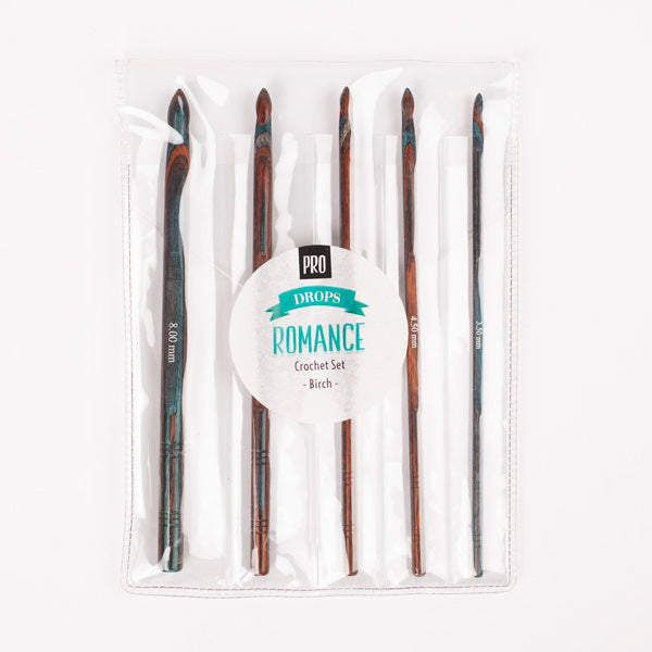 Häkelnadel Set DROPS Pro Romance