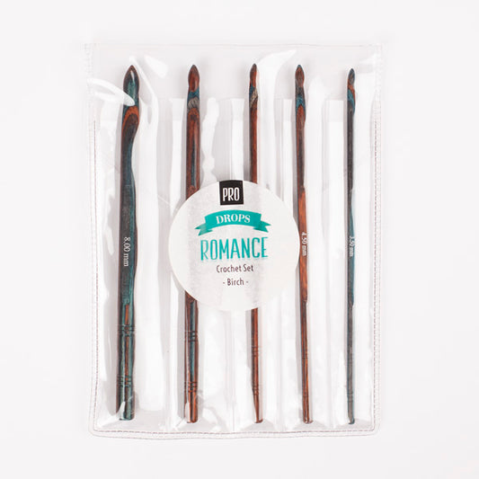 Häkelnadel Set DROPS Pro Romance