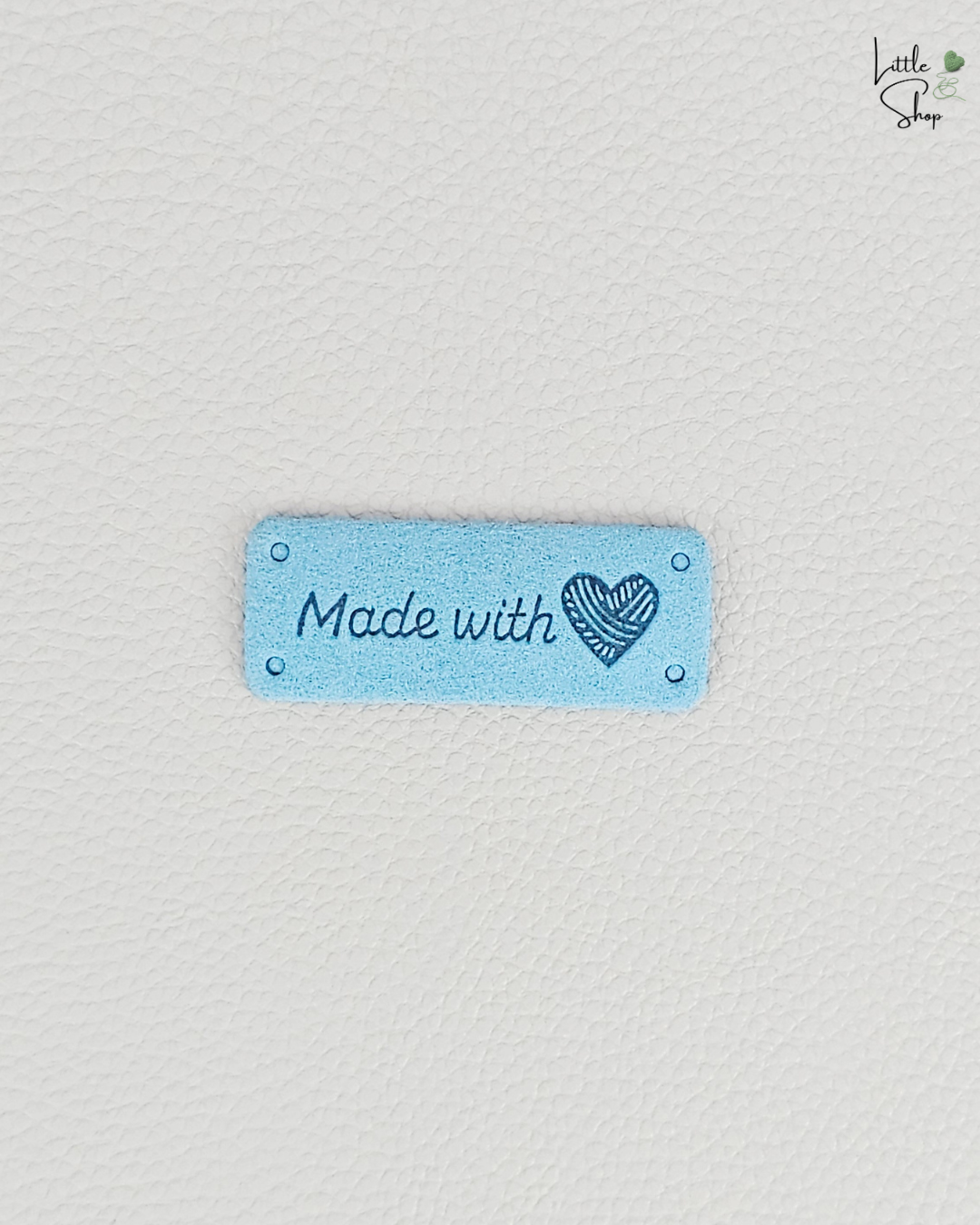 Aufnählabel - Wollherz