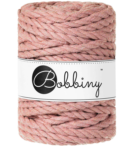 Makramee-Kordel 3Ply 9 mm - Blush
