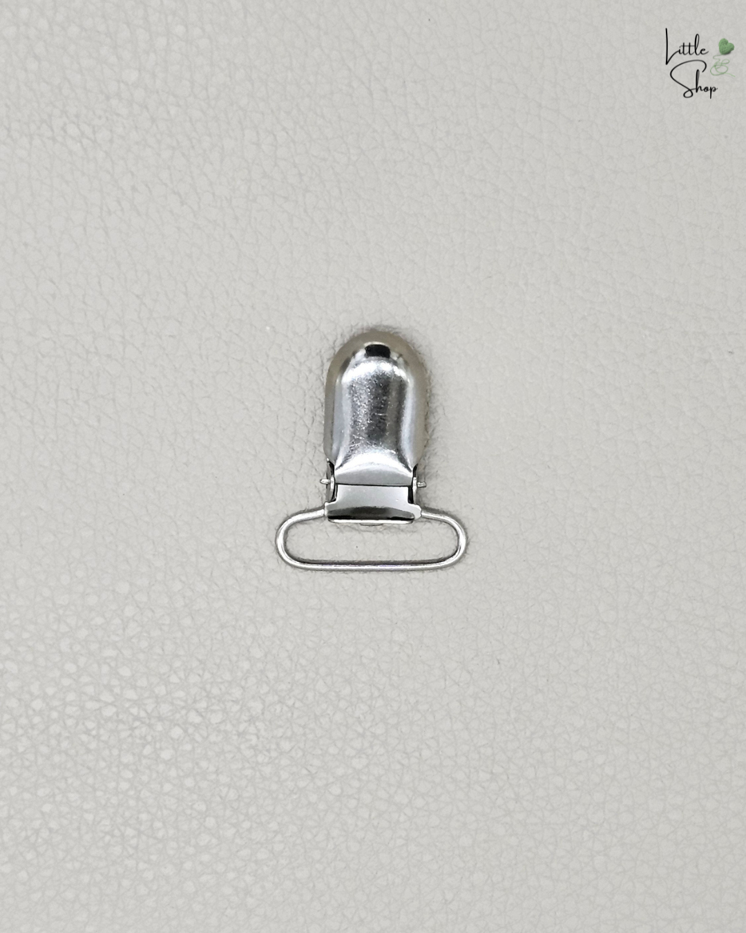 Hosenträger Clip in Silber für diverse Handarbeiten