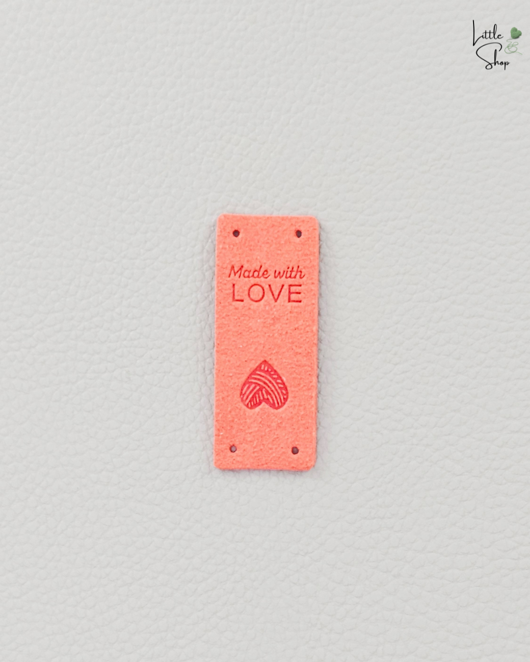 Klapplabel - Wollherz