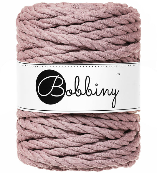 Makramee-Kordel 3Ply 9 mm - Mauve