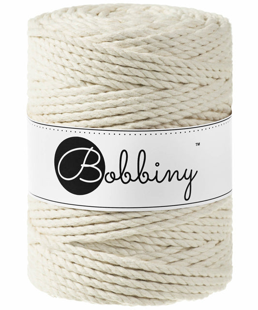 Makramee-Kordel 3Ply 5 mm - Natural