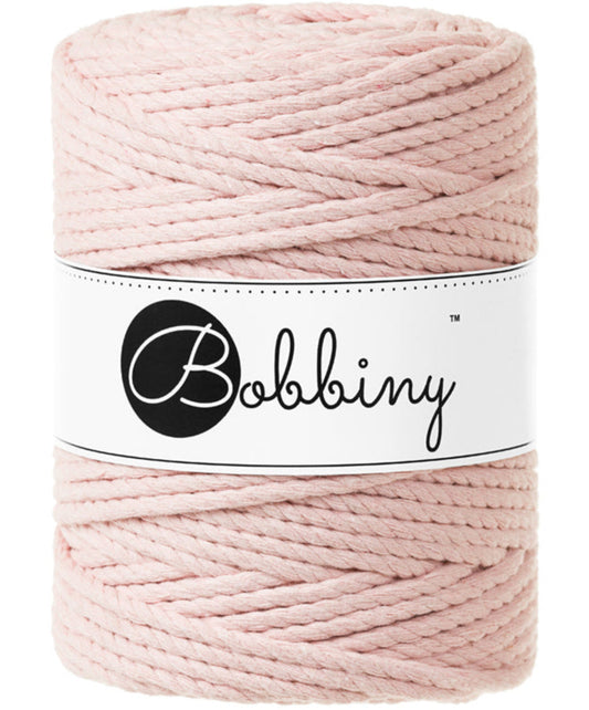 Makramee-Kordel 3Ply 5 mm - Pastel Pink