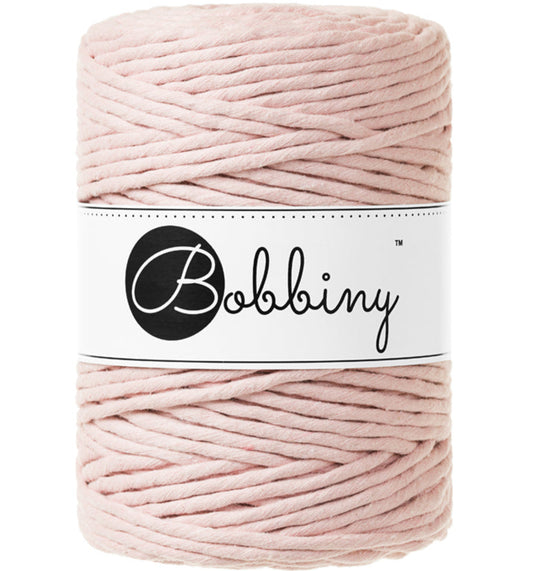 Makramee-Kordel gedreht 5 mm - Pastel Pink
