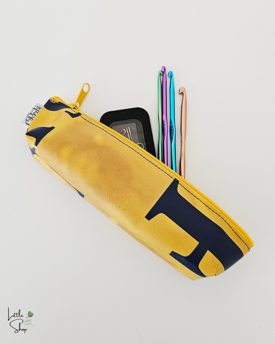 Red by Armin Roth - Etui für Häkelnadeln und Zubehör gelb-gelb
