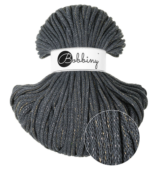 Premium 5 mm - Shiny Charcoal